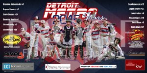 Digital - Baseball - Detroit Metro Stars Baseball Team - Blue