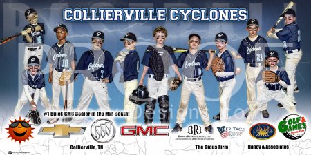 Print - Collierville Cyclones Baseball Team