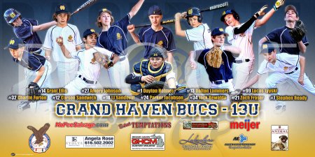 Print - 2016 Grand Haven Bucs Baseball Team