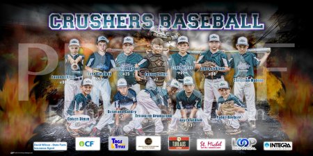 Print - Crushers Baseball Team