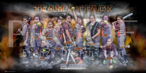 Print - Team Attack Softball Team