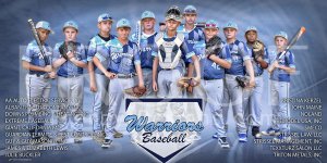Print - 2018 Warriors Baseball Club Baseball Team