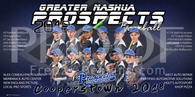 Banner - Greater Nashua Prospects Baseball Team