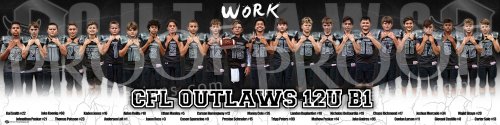 Print - 2021 Creeks Outlaws 12U Football Team
