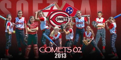 Print - Comets Softball Team