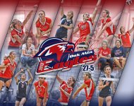 Print - Oak Mountain Middle School Volleyball Team Collage
