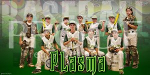 Banner - 2014 Brevard Plasma Baseball Team 2.5 x 5