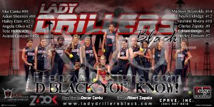 Banner - Lady Drillers Black Softball Team