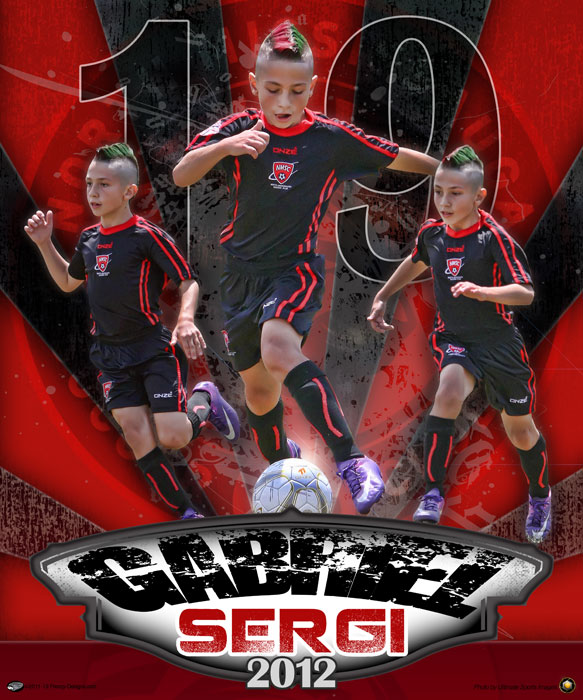Personalized Soccer Poster - North Mississauga Soccer Club